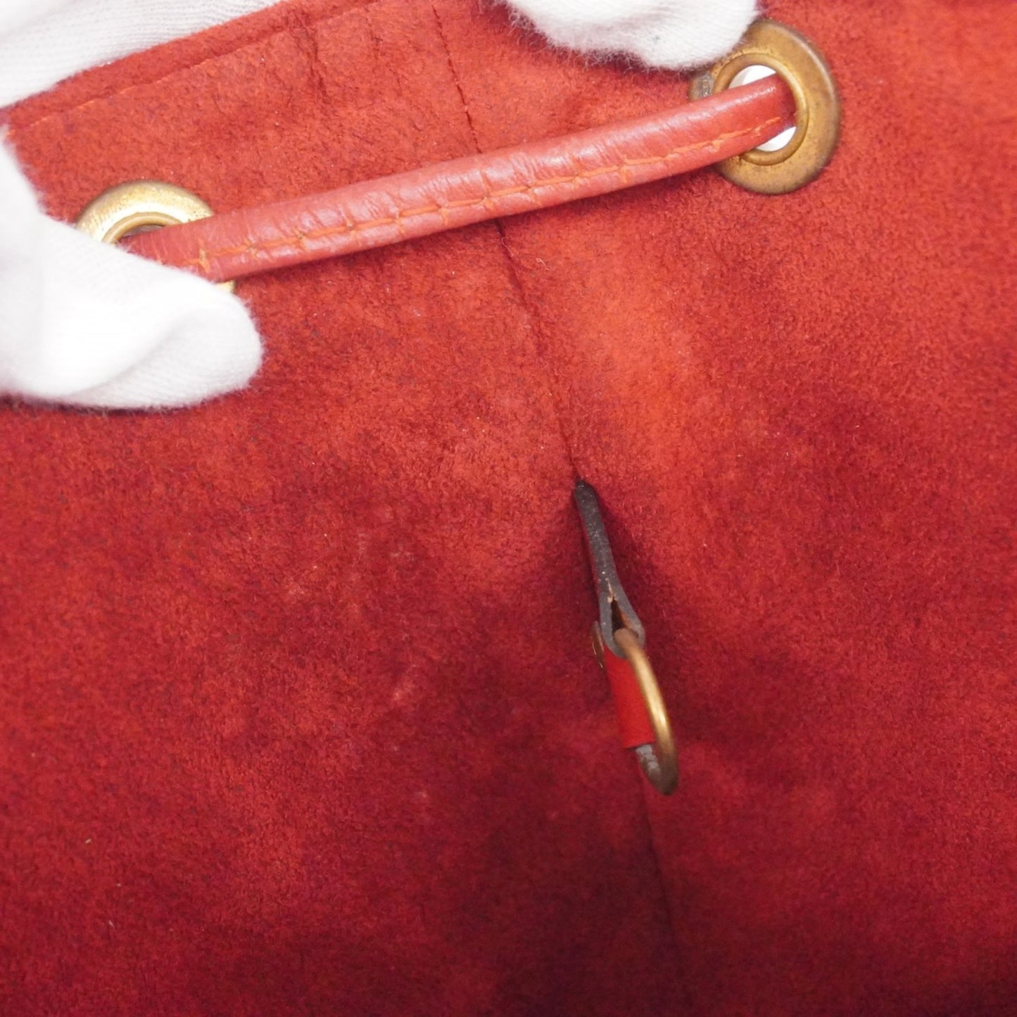 Louis Vuitton Epi Petit Noe Shoulder Bag M44107 Castilian Red