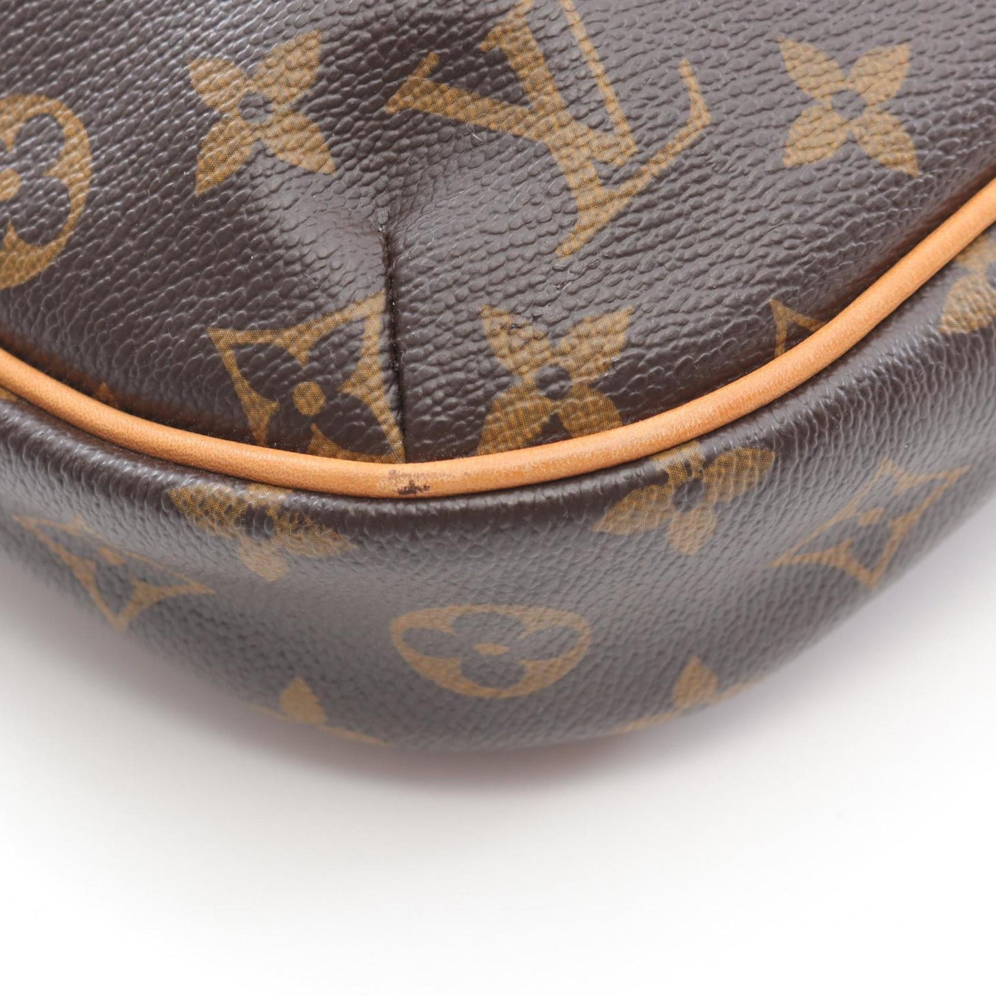 Louis Vuitton Odeon Pm Shoulder Bag In Coated Canvas And Leather With Monogram Design