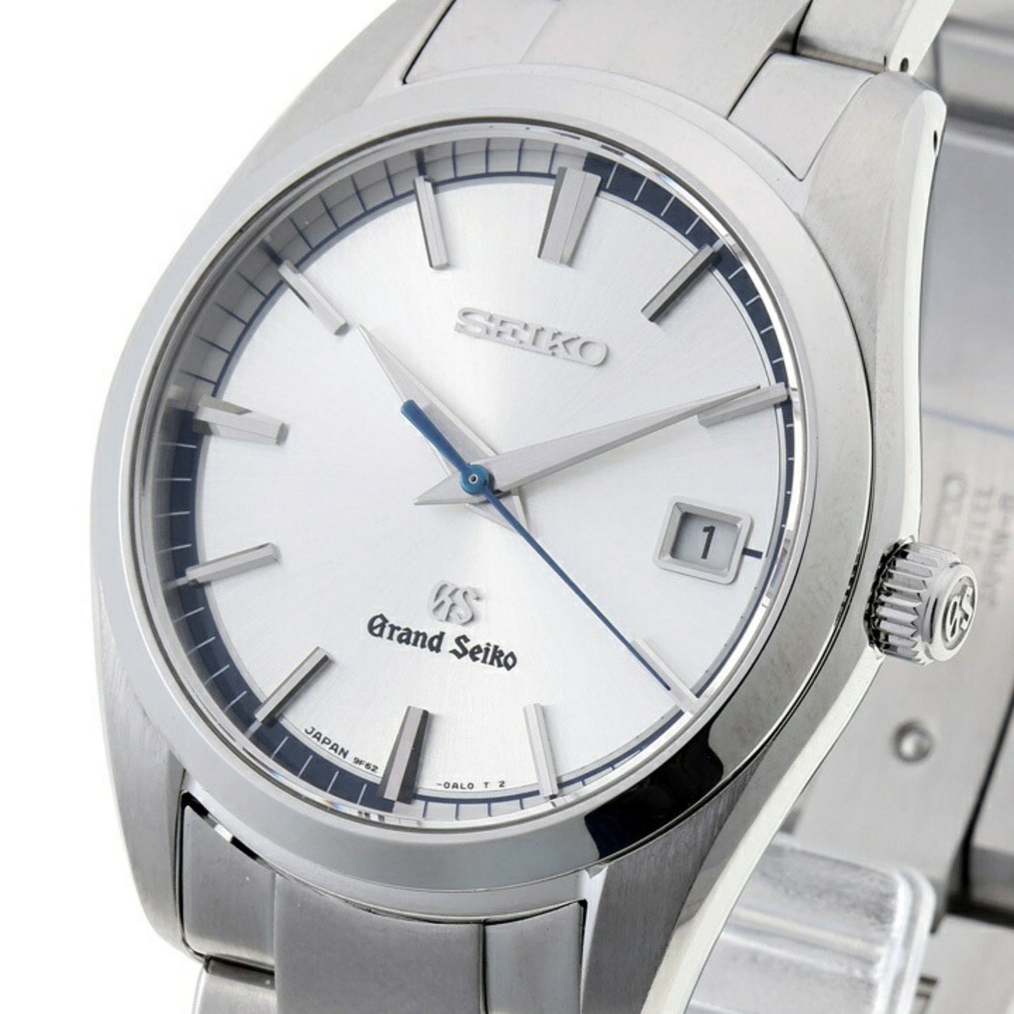 Seiko Grand Sbgx071 9F62-0Ab0 Silver Quartz Watch A-159040