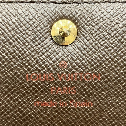 Louis Vuitton Damier Pochette Porto Monnaie Credit N61725 Long Wallet