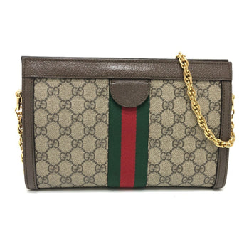 Gucci 503877 Ophidia Gg Small Chain Shoulder Bag In Supreme Canvas