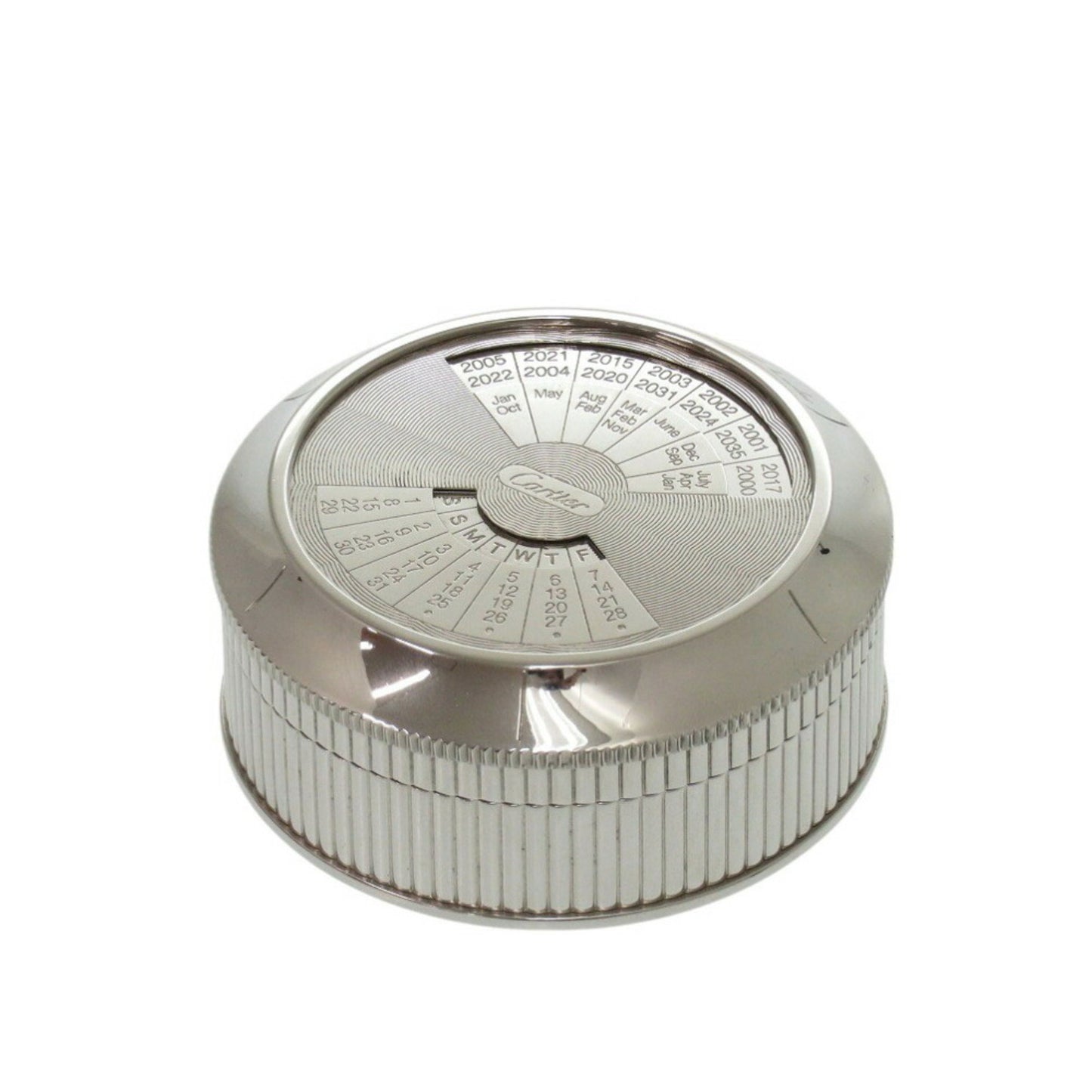 Cartier Perpetual Calendar Limited To 2000 Pieces Calendar Stainless Steel Silver 1183Cartier