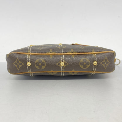 Louis Vuitton Monogram Rivet Pouch Accessoires M40141 Brown