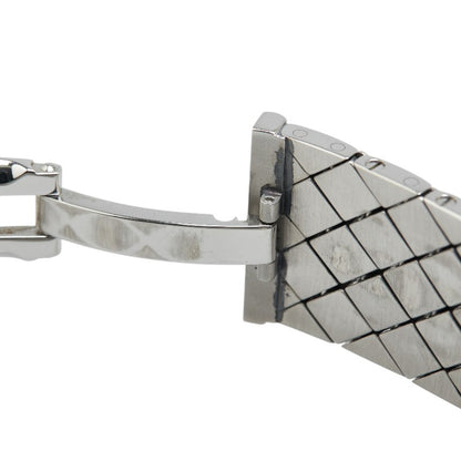 Chanel Matelasse Watch Quartz Black Dial Stainless Steel