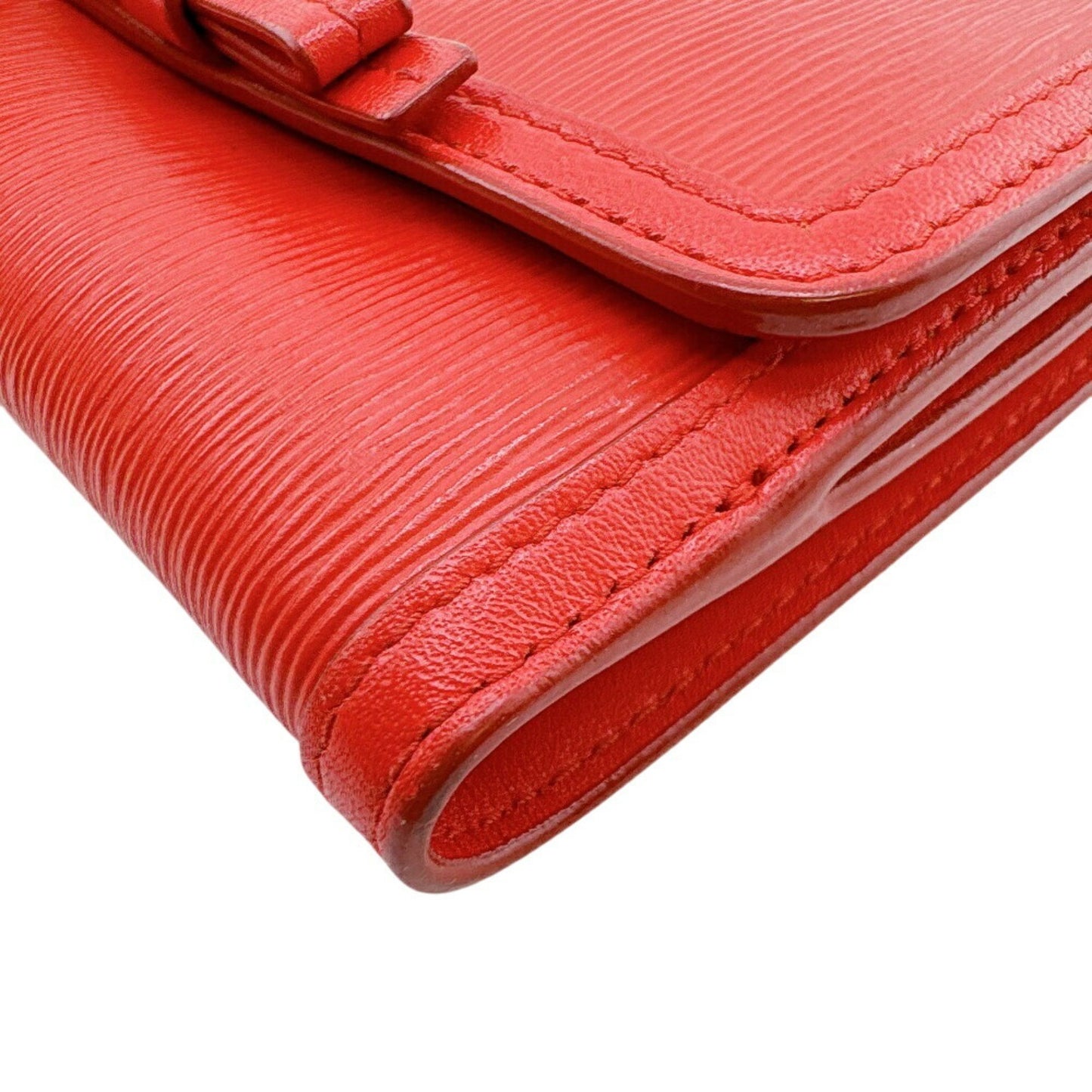Prada Vitello Move Fi Ribbon W Compact Wallet