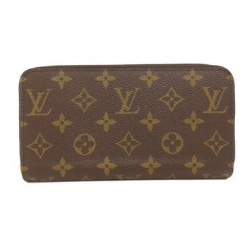 Louis Vuitton M42616 Zippy Wallet Long Monogram Canvas
