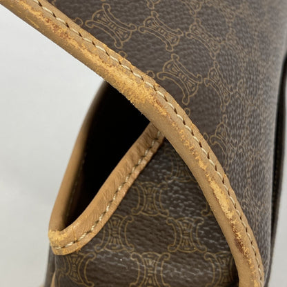 Celine Shoulder Bag Macadam Brown