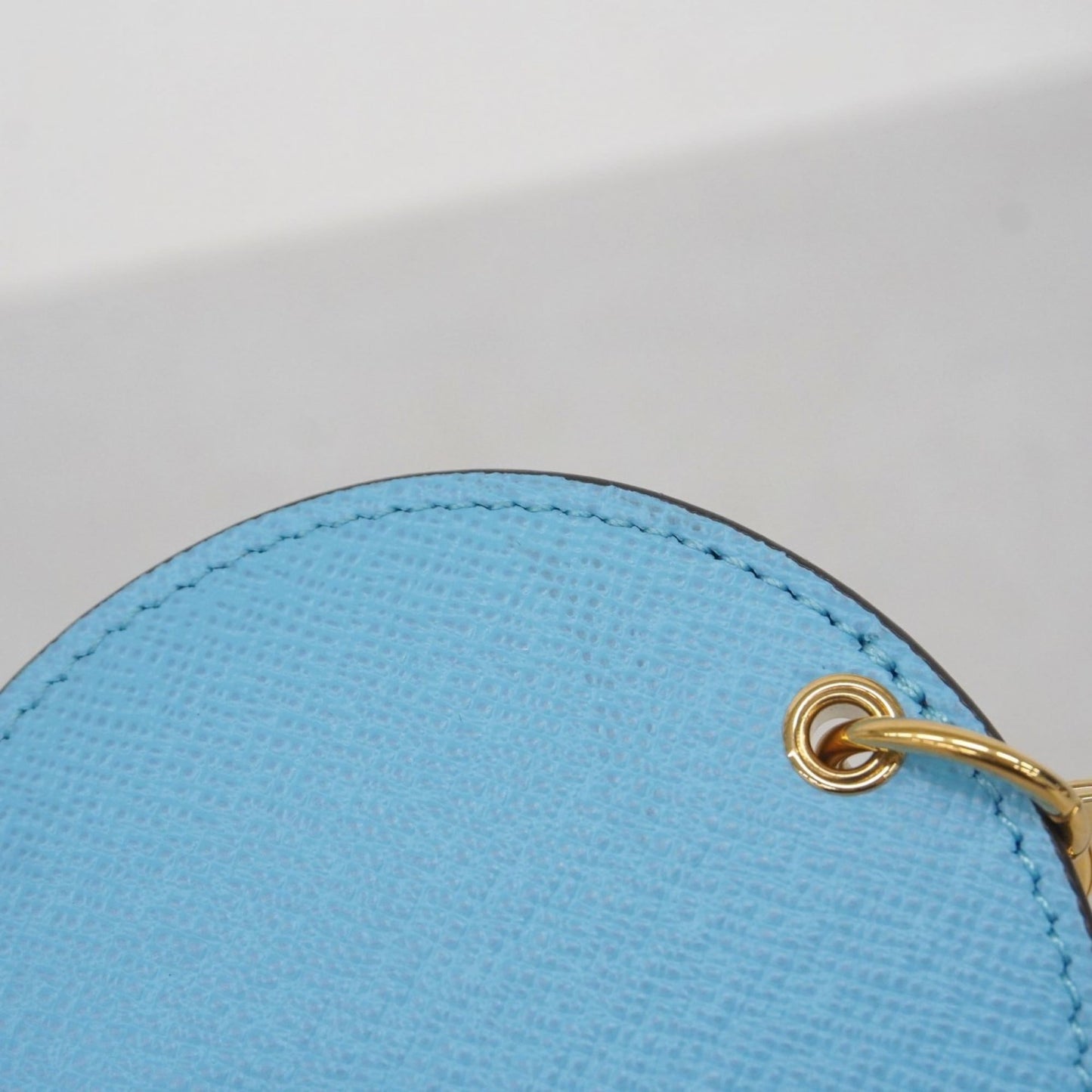 Louis Vuitton Damier Porte-Cls Illustre Keychain M62751 Blue Ebene