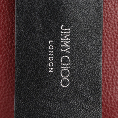 Jimmy Choo Jimmy Choo Twist East West Tote Bag Leather Black Bordeaux Handbag Shoulder Shopping