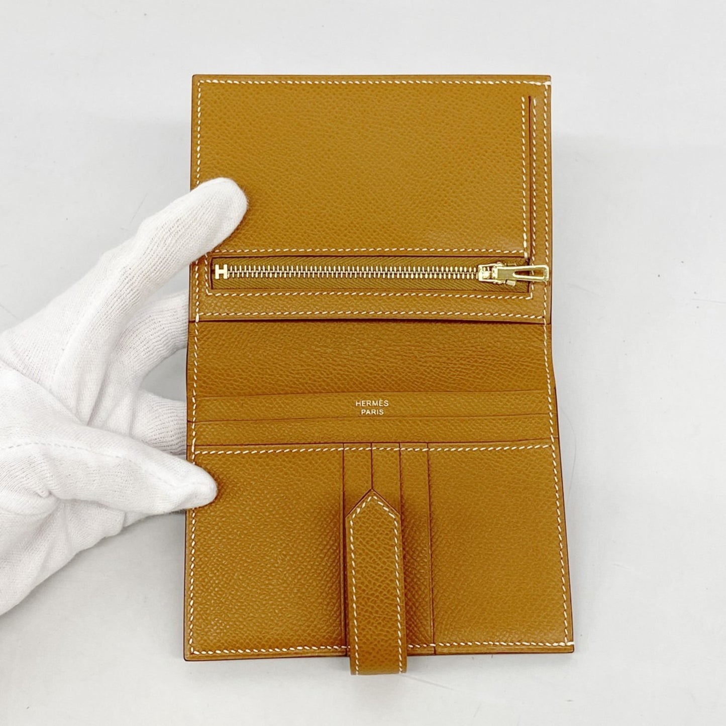 Hermes Herms Bearn Compact Wallet