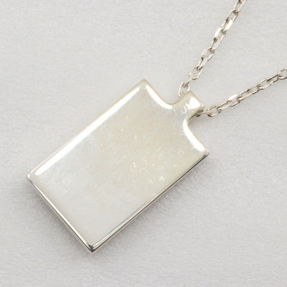 Gucci G Mark Necklace Plate Silver 925 Approx. 21.0G
