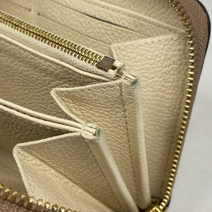 Louis Vuitton Monogram Empreinte Two-Tone Zippy Wallet M80116 Crme Bois De Rose