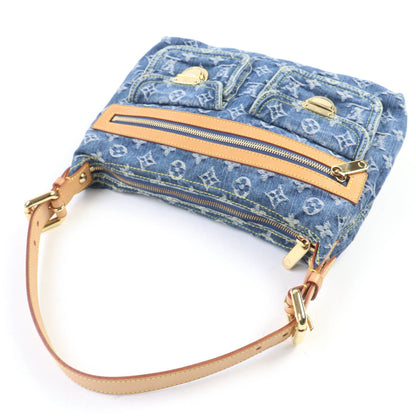 Louis Vuitton M95049 Monogram Denim Baggy Pm Handbag