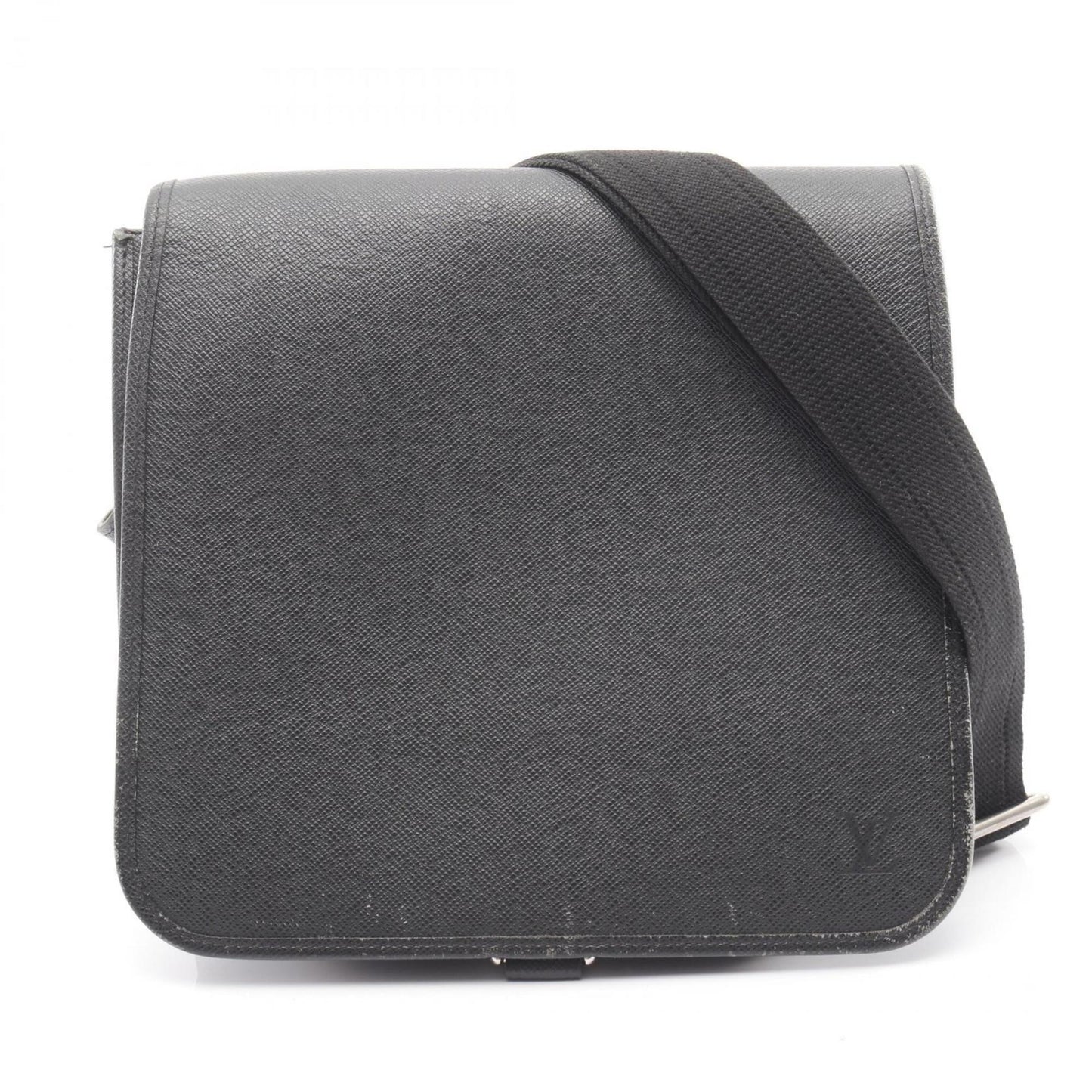 Louis Vuitton Andrei Taiga Leather Shoulder Bag