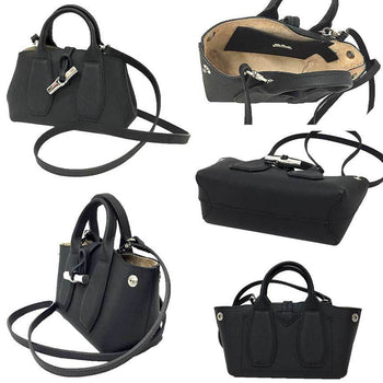Longchamp Le Roseau Xs Bag Pochette Mini Shoulder Black Longchamp