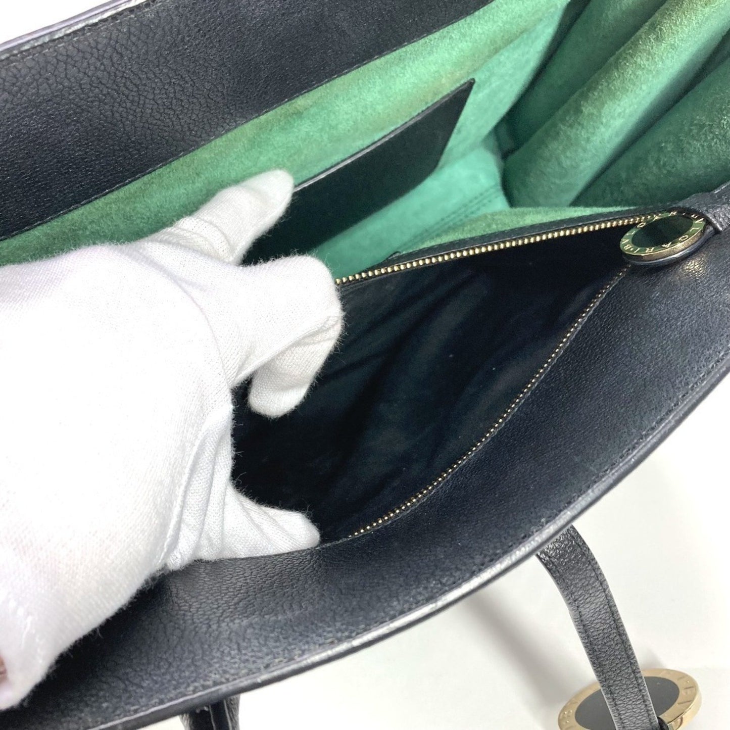 Bvlgari Bvlgari Alba Bag Shoulder Tote Leather