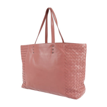Bottega Veneta Bottega Veneta Intrecciato Tote Bag 386812 Leather Pink