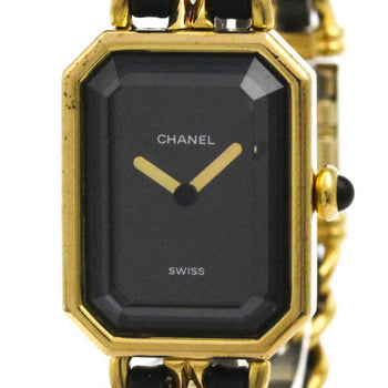 Chanel Premiere Size M Gold Plated Quartz