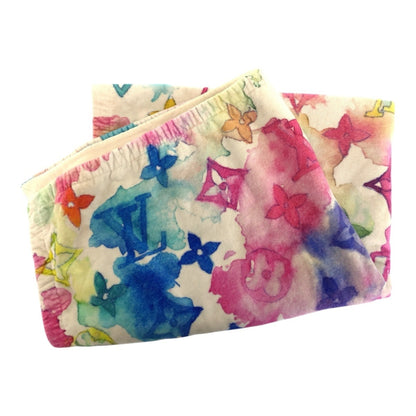 Louis Vuitton Monogram Watercolor Multicolor Cotton/Acetate Beach Towel/Blanket