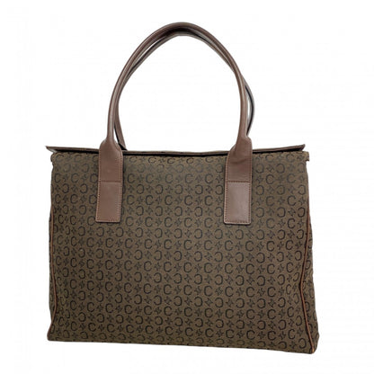 Celine Handbag C Macadam Canvas Brown