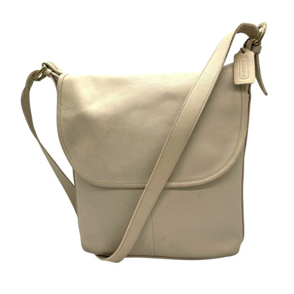 Coach Leather Flap Shoulder Bag