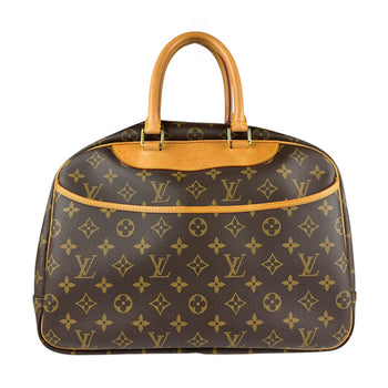 Louis Vuitton Louis Vuitton Handbag Monogram Deauville Canvas Brown