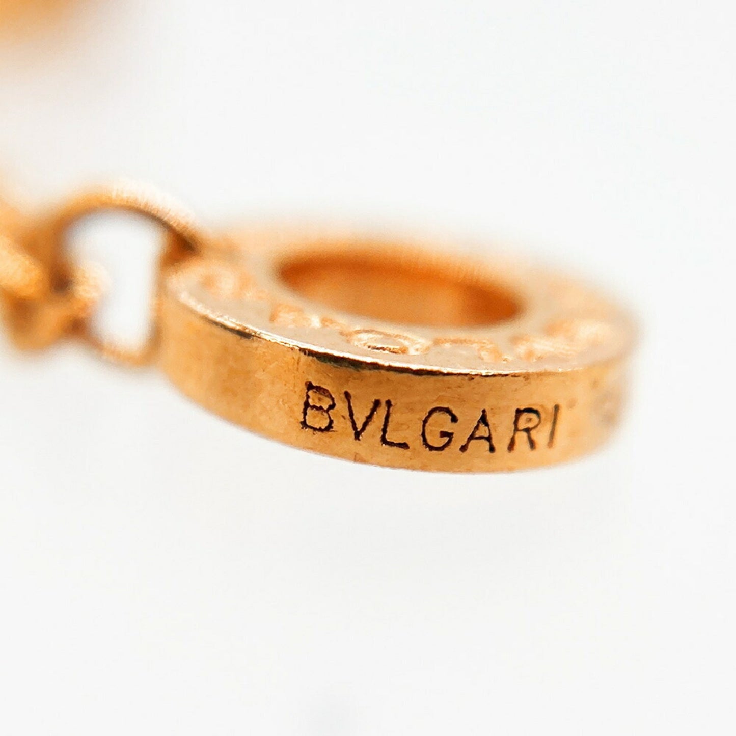 Bvlgari B.Zero1 Necklace 18Kpg 7.8G Pink Gold Chain Only Choker