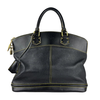 Louis Vuitton Handbag Suhali Lockit Mm Leather Noir