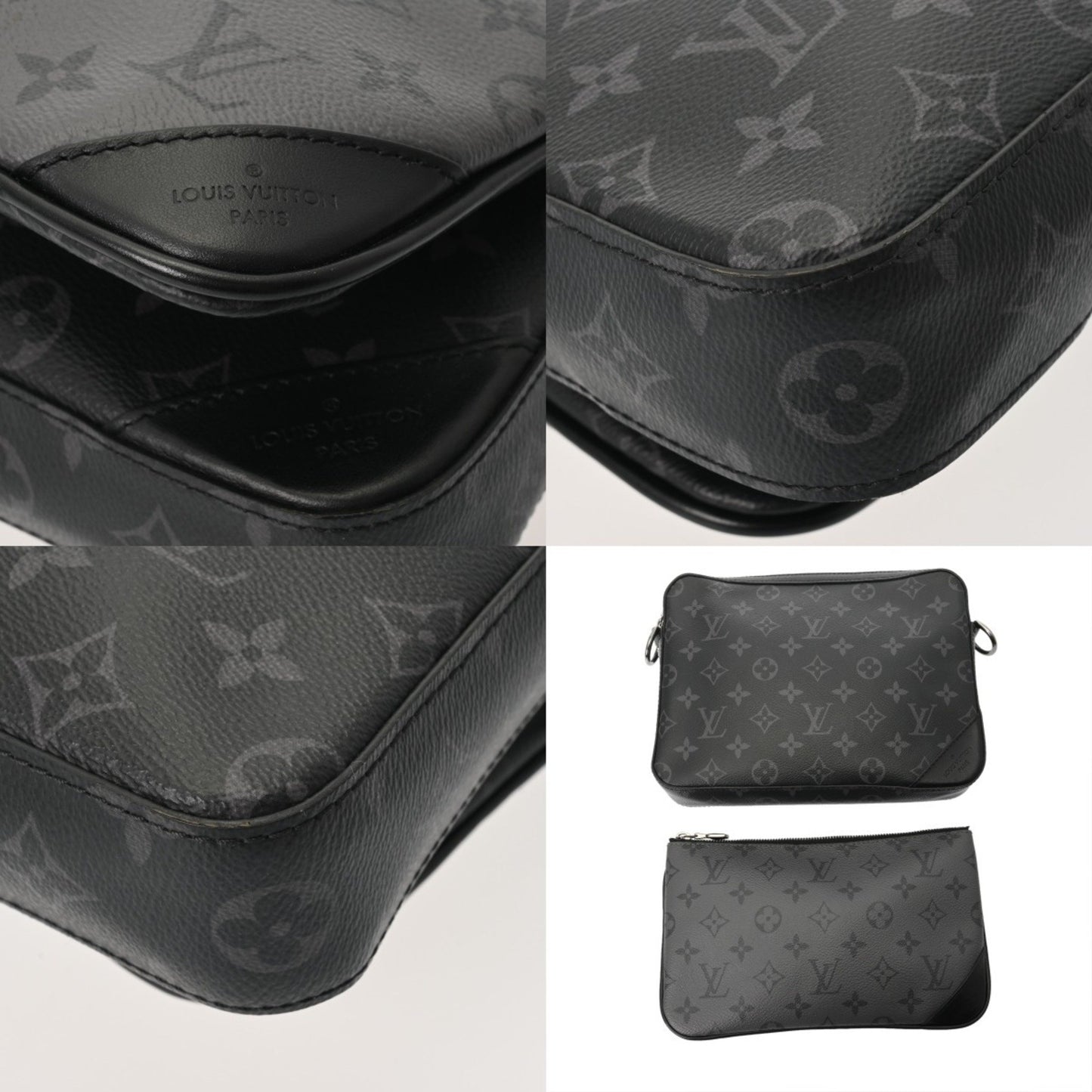 Louis Vuitton Monogram Eclipse Trio Messenger Bag