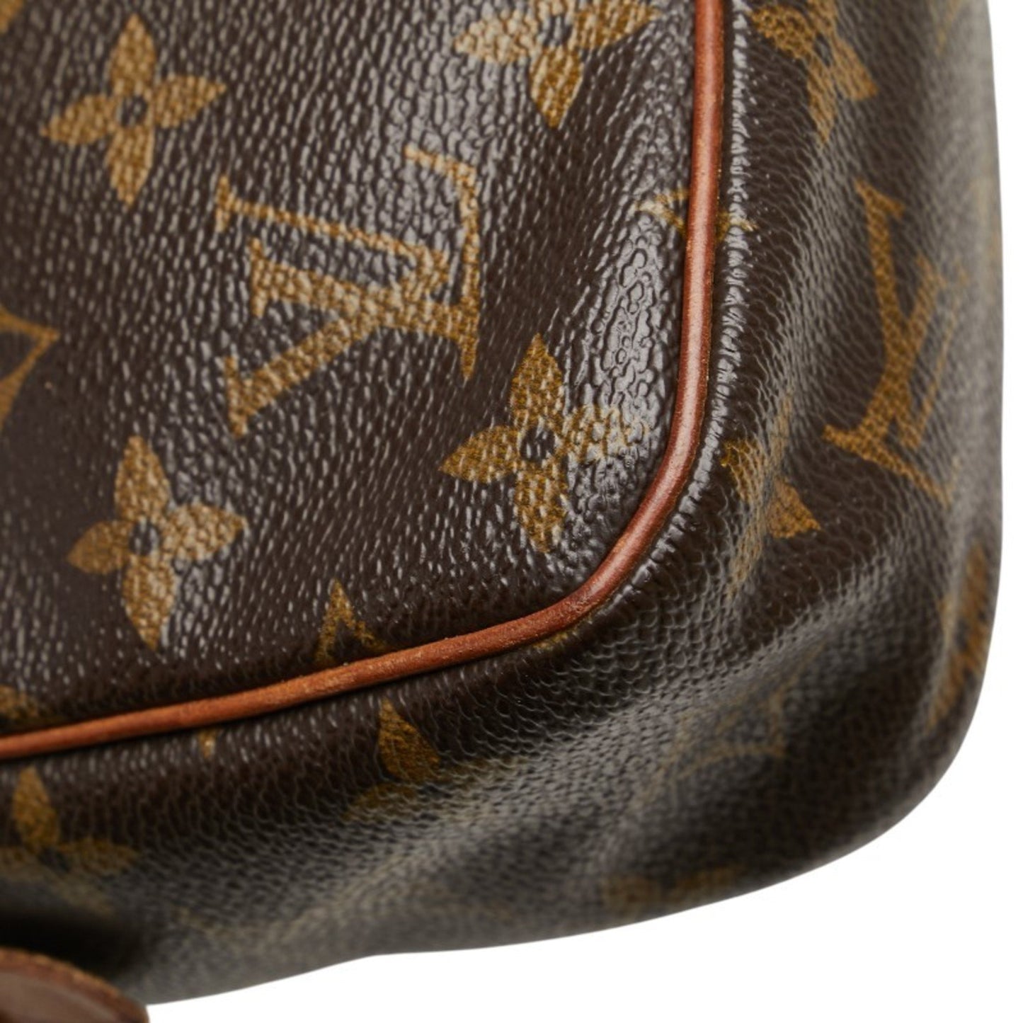 Louis Vuitton Monogram Compigne 23 Second Bag M51847 Brown Leather