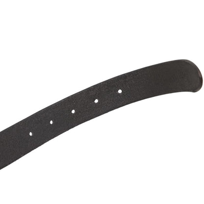 Dolce & Gabbana Logo Buckle Belt Bc3735 Gray/Black Leather