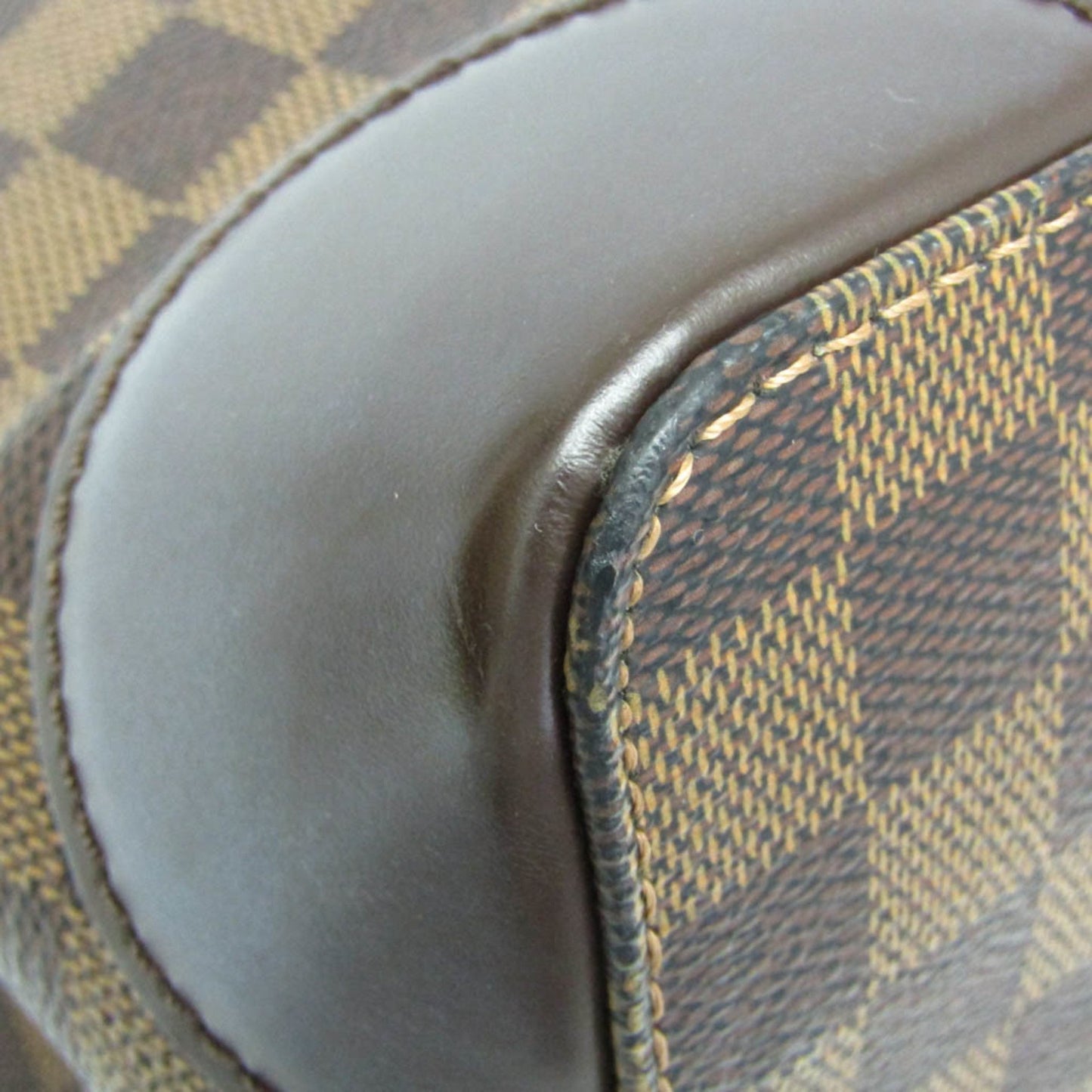 Louis Vuitton Damier Hampstead Pm N51205 Women'S Handbag Brown