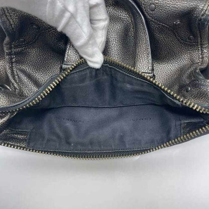Coach 2-Way Bag Ec-22941 Gold 33684 Handbag Leather Coach Shoulder Mini Boston