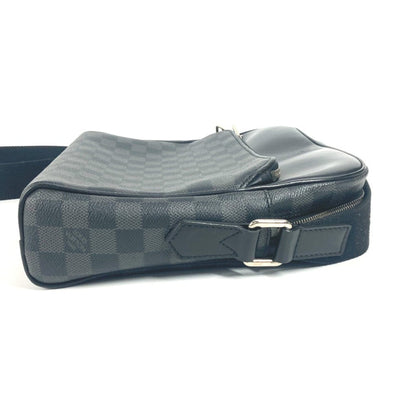 Louis Vuitton N41408 Damier Graphite Dayton Pm Crossbody Messenger Bag/Shoulder Bag In Canvas