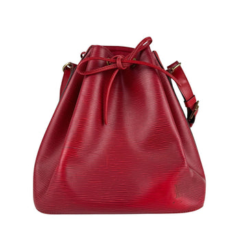 Louis Vuitton Epi Petit Noe Shoulder Bag In Leather