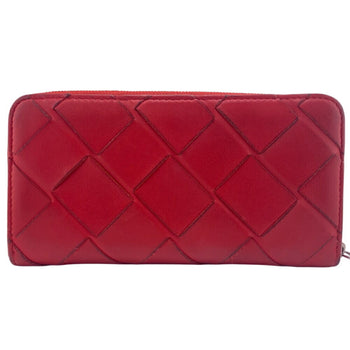 Leather Bottega Veneta Long Wallet (Bi-Fold)