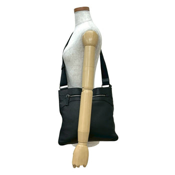 Prada Prada Logo Engraved Leather Shoulder Bag