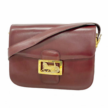 Celine Shoulder Bag With Carriage Hardware