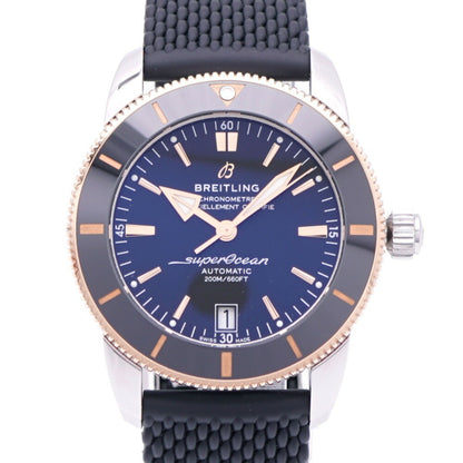 Like New Breitling Superocean Heritage B20 Ub2010 Automatic Watch In Stainless Steel/Rubber