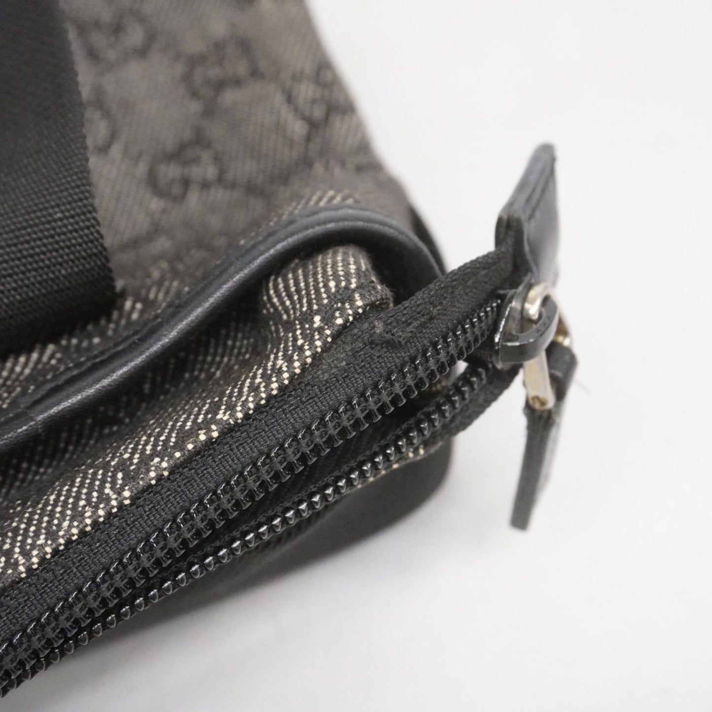 Gucci Handbag 28893 Denim Black