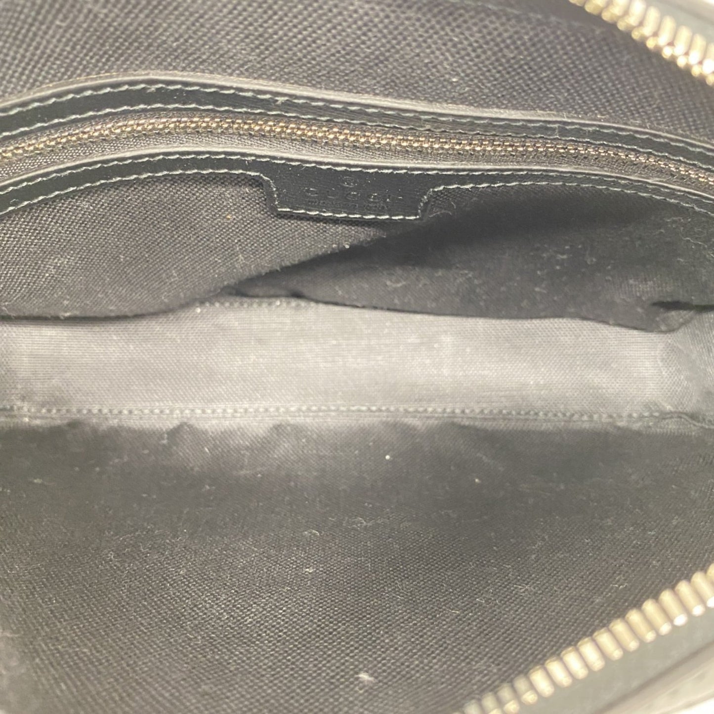 Gucci Gg Supreme Clutch Bag 703468 Black 2-Way