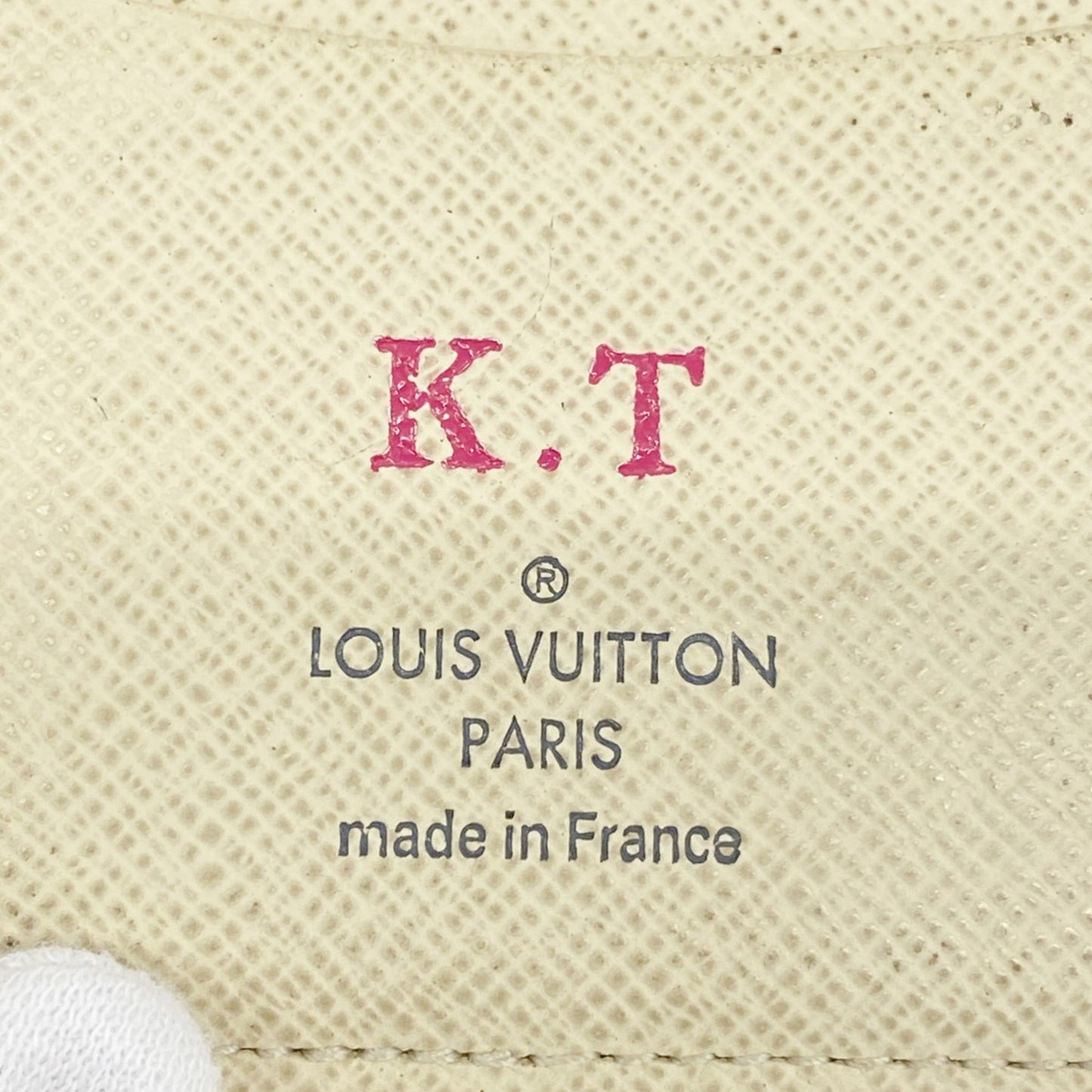 Louis Vuitton Damier Azur Envelope Carte De Visite Card Case N61746 White