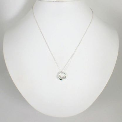 Tiffany 925 Eternal Circle Pendant Necklace