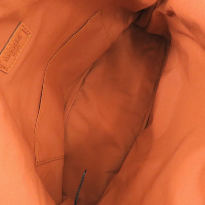 Unused Herms Bolide Pouch 31 Orange Cotton 0267 Hermes