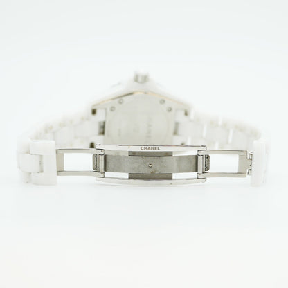 Chanel J12 H1628 White Dial