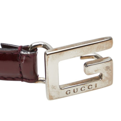 Gucci Belt Size: 70 28 037 194 0969 5 Wine Red Bordeaux Leather