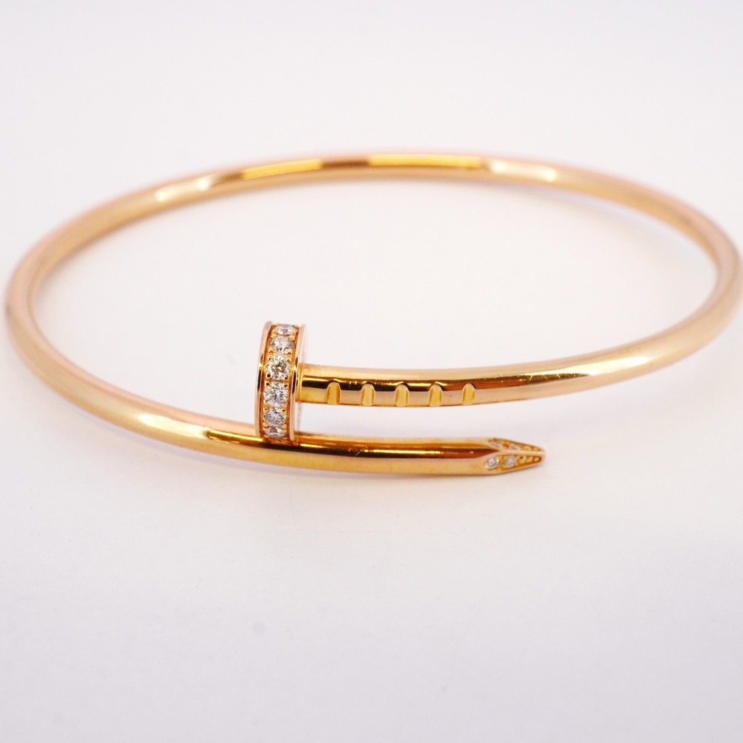 Cartier Juste Un Clou Bangle In 18K Pink Gold