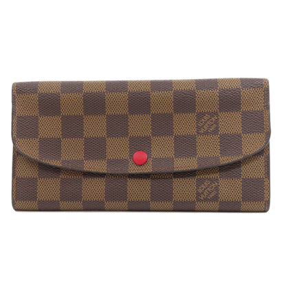 Louis Vuitton M60697 Portefeuille Emily Long Wallet Monogram Canvas