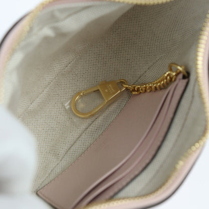 Gucci Gg Jumbo Handbag 658551 Canvas Leather Beige Pink Shoulder Bag R2425123010097