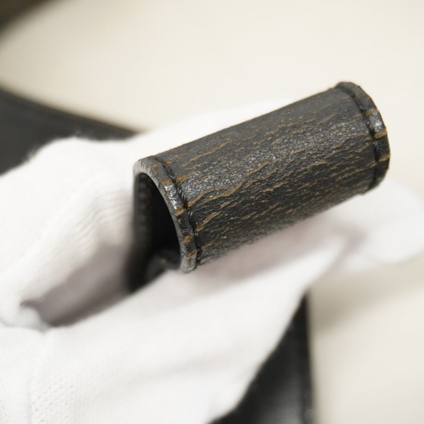 Celine Shoulder Bag Macadam Black